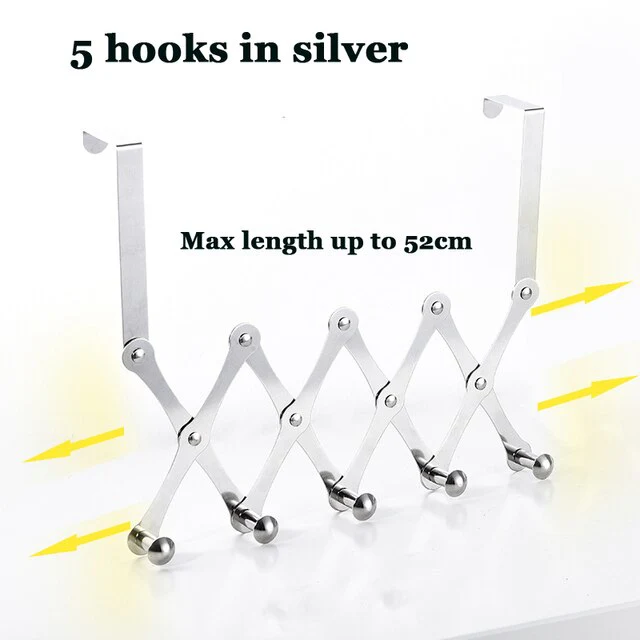 Over The Door Clothes Organizer Hook - Image 7