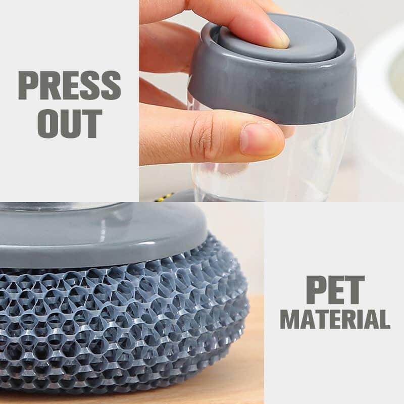 Palm Brush Kitchen Soap Washing Dispenser - Image 7