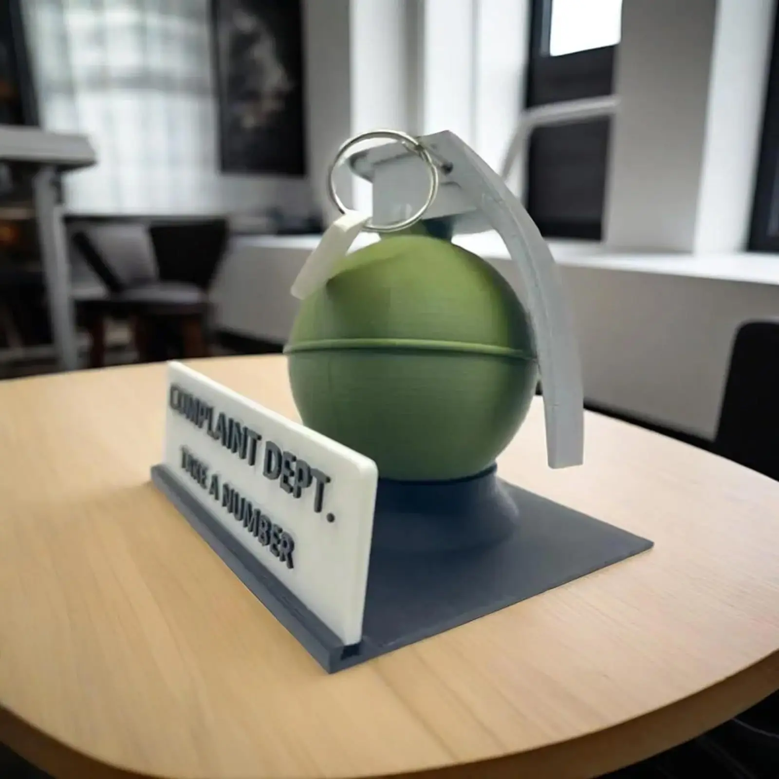 Passive-Aggressive Office Energy Desk Sign - Image 5