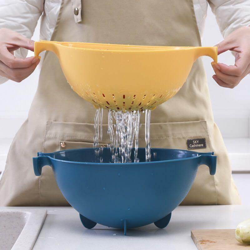 Pastel Double Drain Basket Bowl - Image 9