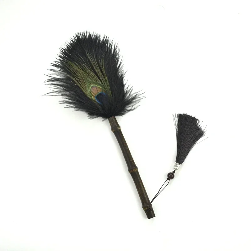 Peacock Feather Anti-Static Dusting Brush - Image 10