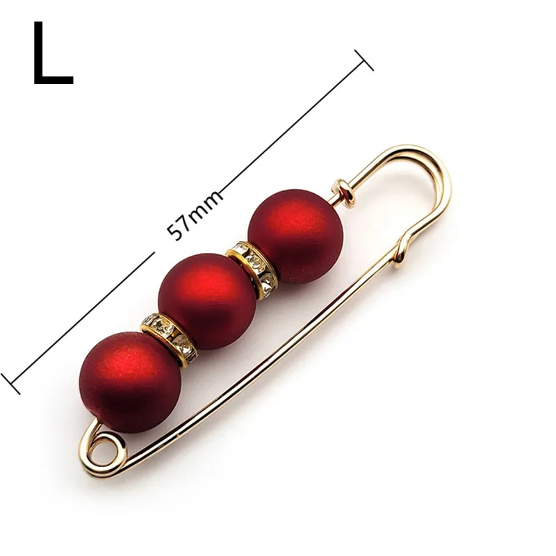 Pearl Charm Button Brooch - Image 14