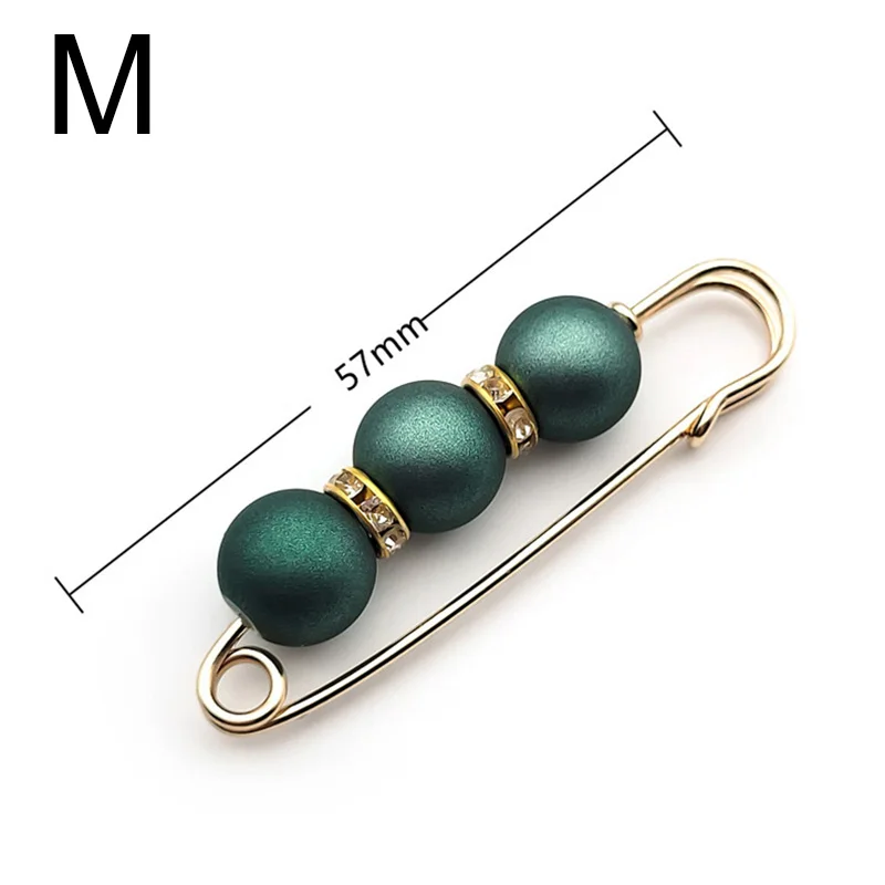 Pearl Charm Button Brooch - Image 15