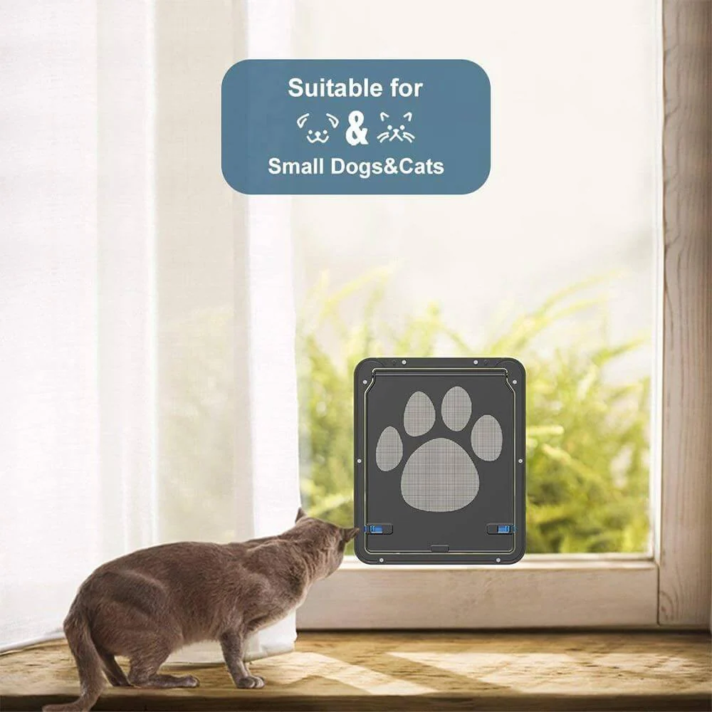 Pet Footprint Pattern Screen Door - Image 6