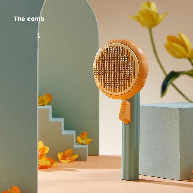 Pet Self Cleaning Hair Brush - Image 6