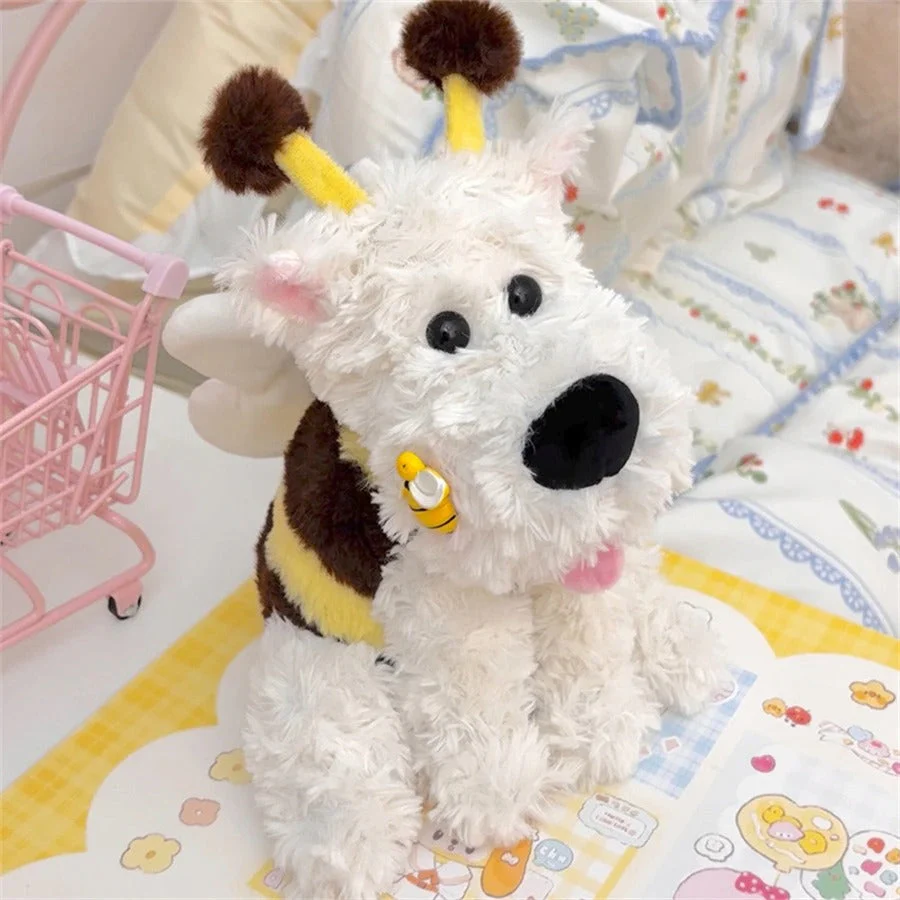 Plush Bumblebee Dog Stuffed Animal Toy - Image 3