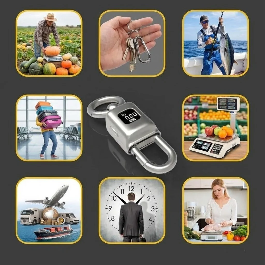 Pocket Size Keychain LCD Scale - Image 10