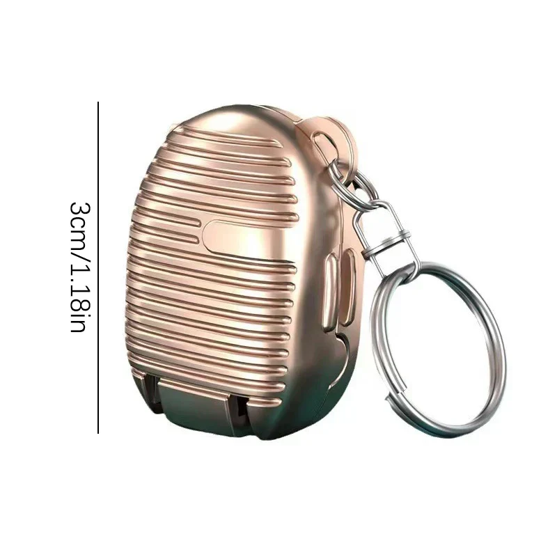 Pocket-Sized Easy Manicure Nail Clipper Keychain - Image 10