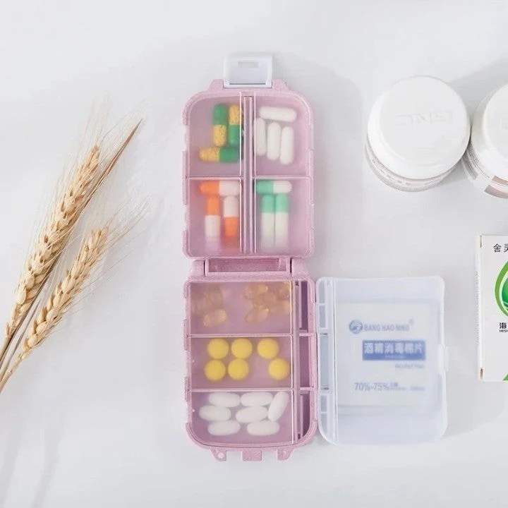 Pocket-Sized Home Pharmacy Pill Organizer Case - Image 3