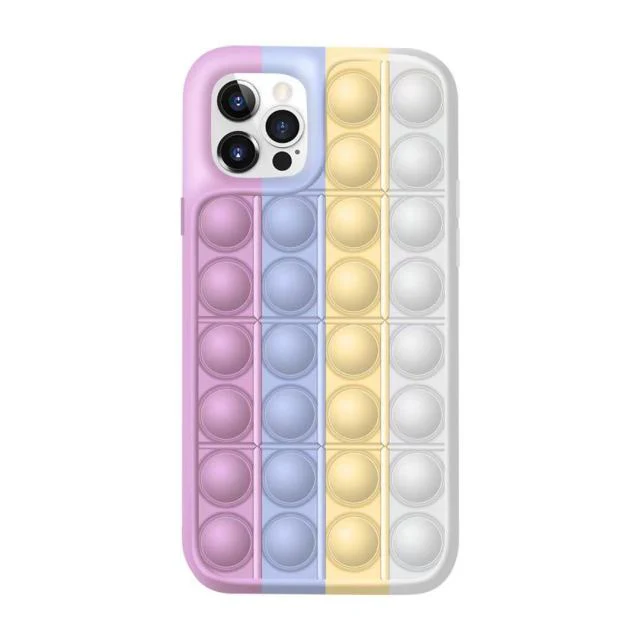 Pop It Bubble Colorful iPhone Case - Image 7
