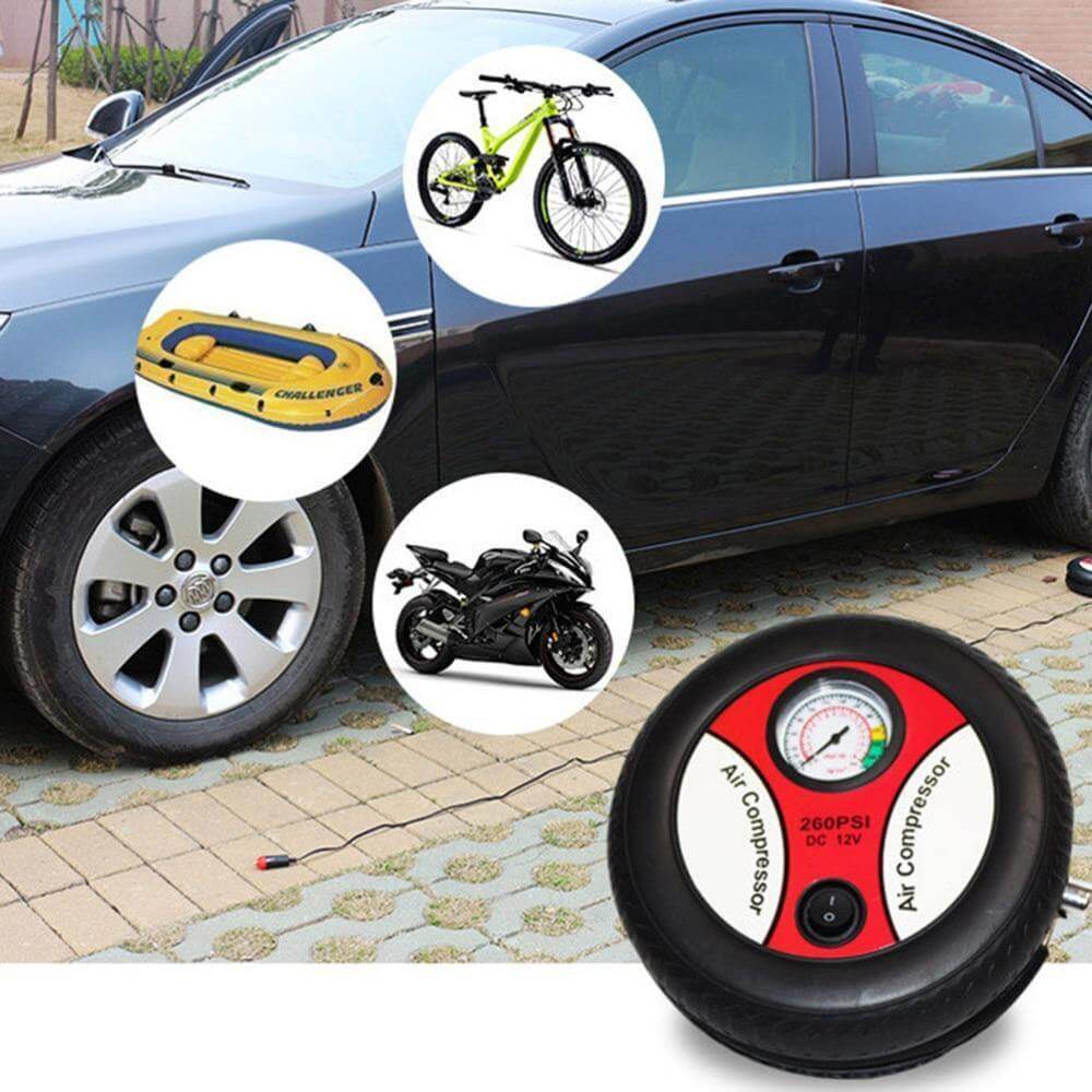 Portable Car Tire Air Compressor Machine - Image 4