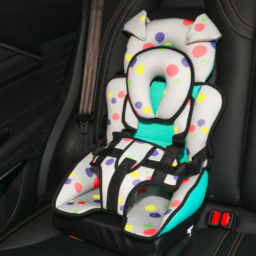 Portable Cartoon Baby Safety Car Seat - Image 11
