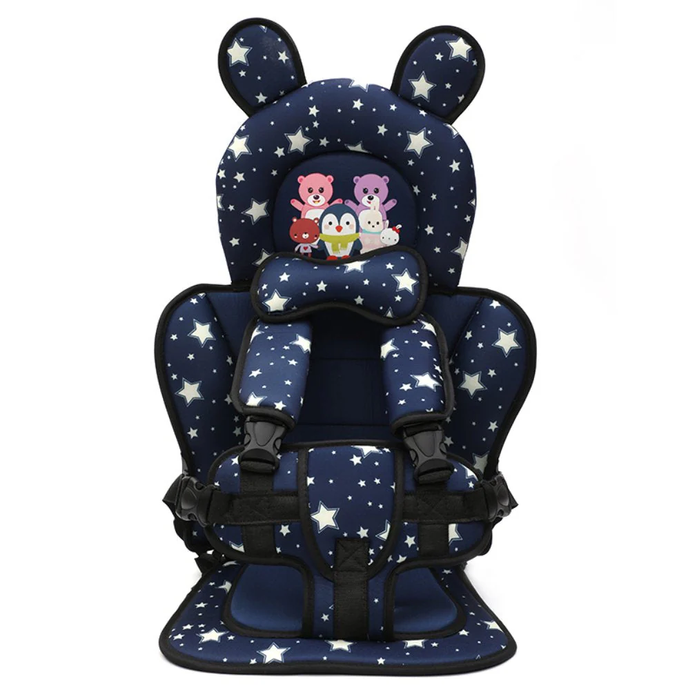 Portable Cartoon Baby Safety Car Seat - Image 8
