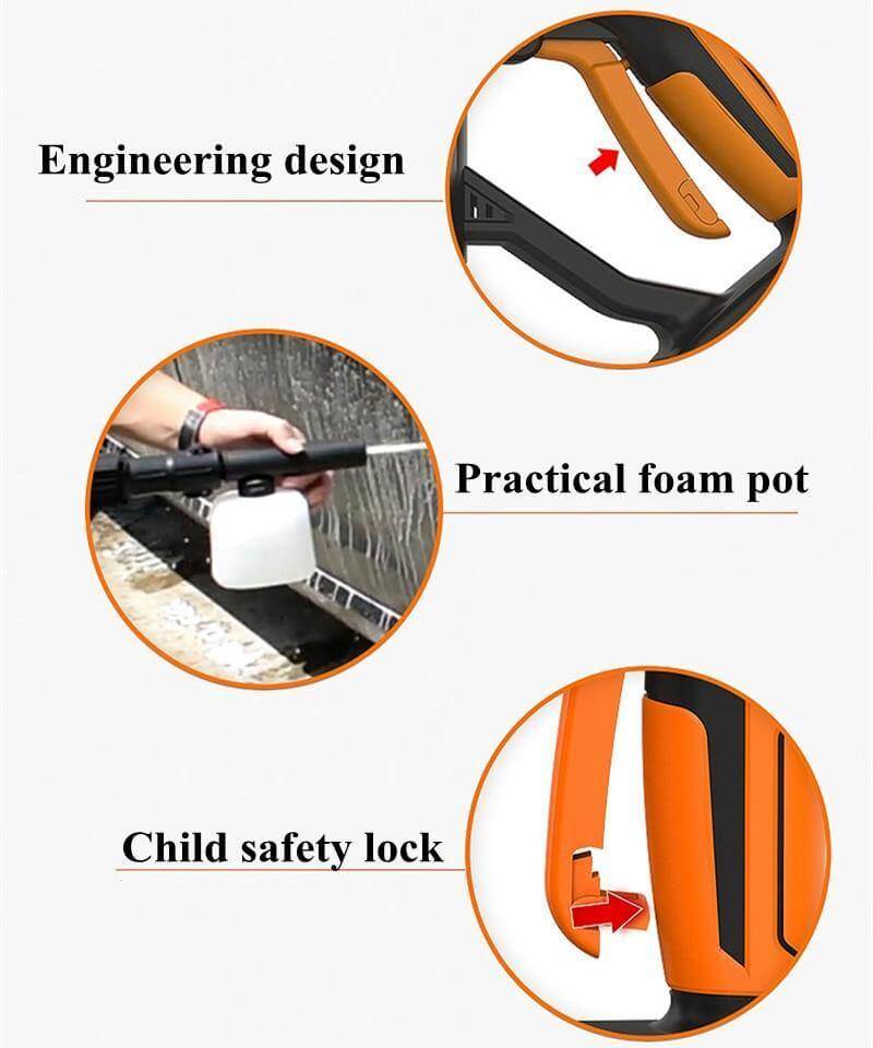 Portable Cordless Rechargable Electric Car Washer - Image 10