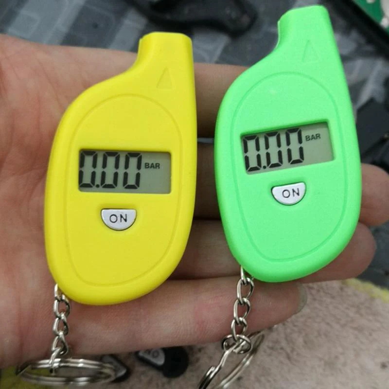 Portable Digital Car Tire Pressure Tester Keychain - Image 12