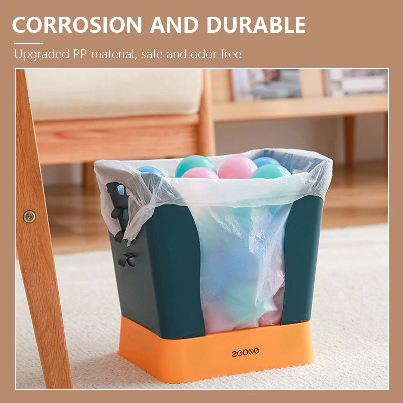 Portable Easy Pastel Trash Bag Holder - Image 3