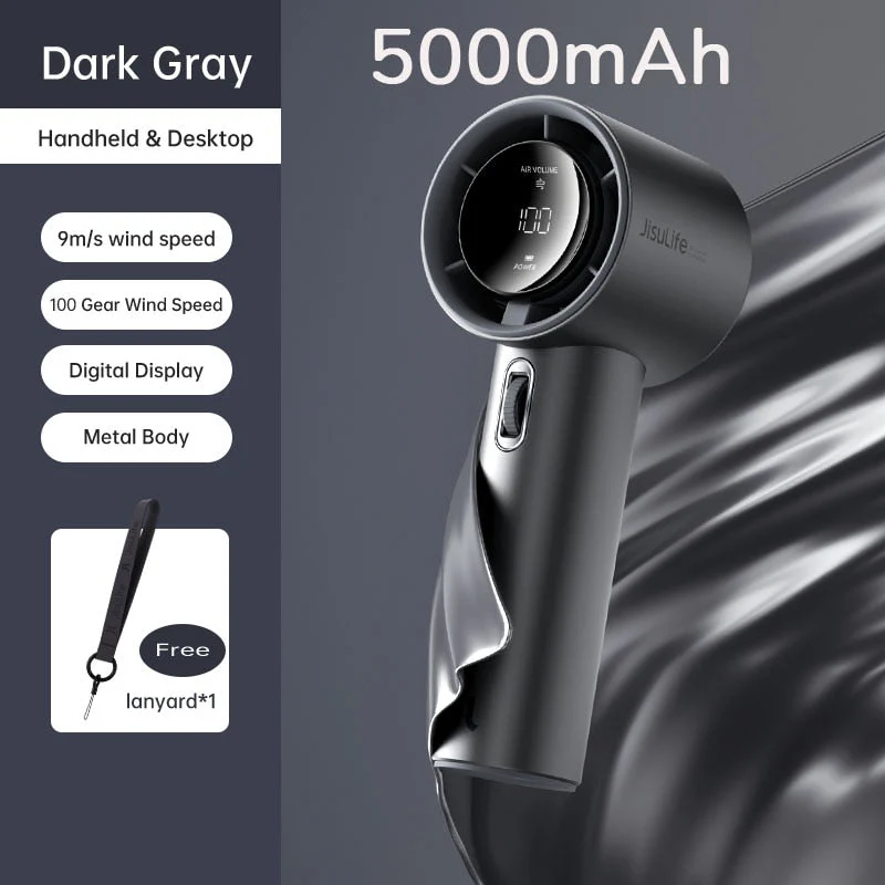 Portable Handheld Wireless Cool Summer Fan - Image 9