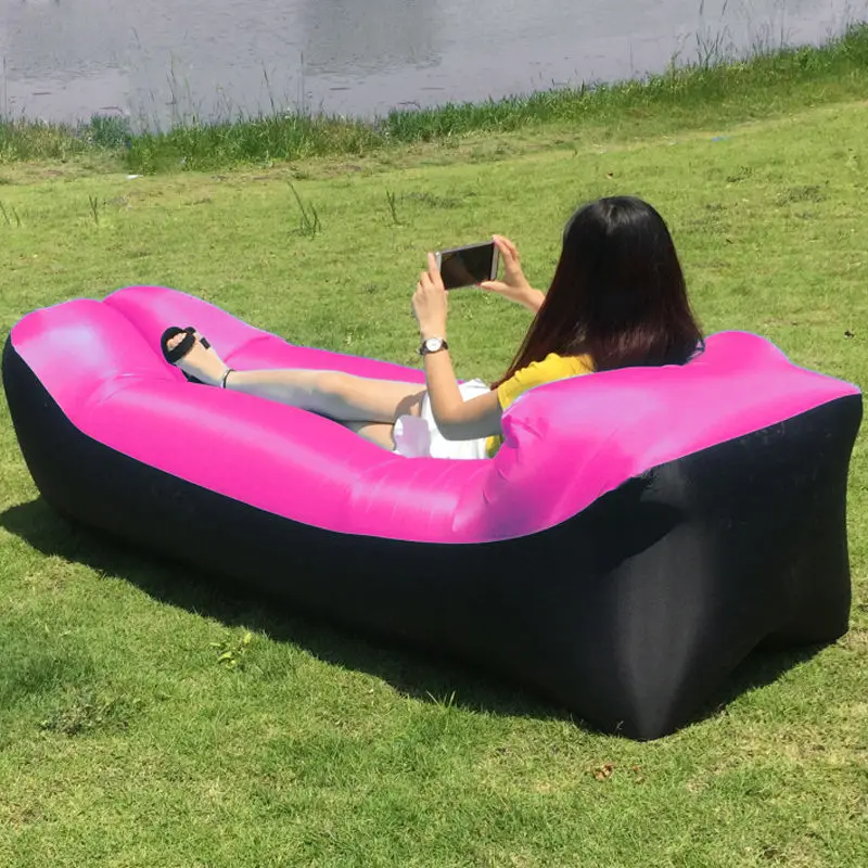 Portable Inflatable Outdoor Air Sofa Bed Lounger - Image 4