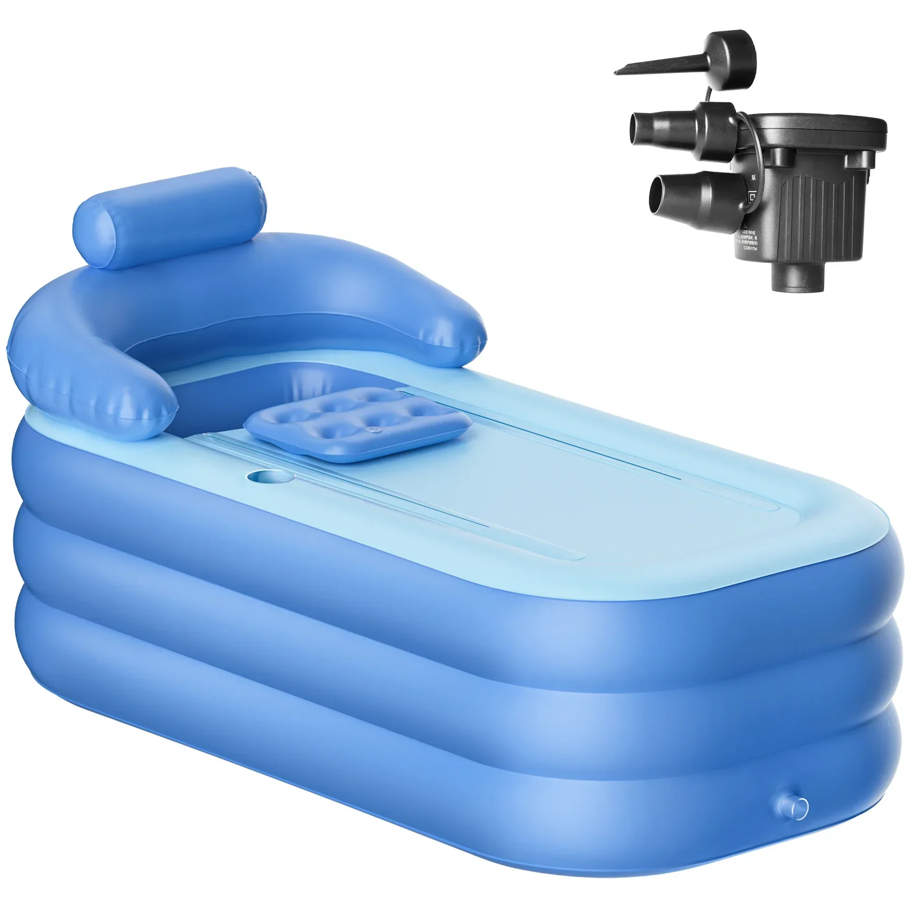 Portable Inflatable Spa Relaxing Full Bathtub - Image 4