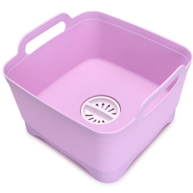 Portable Large Vegetable Washer Drain Basket - Image 13