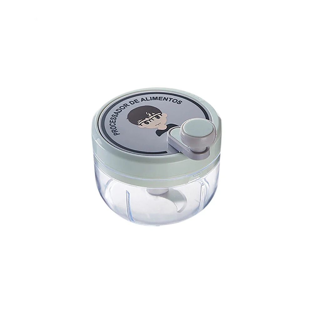 Portable Manual Fast Garlic Vegetable Chopper - Image 10