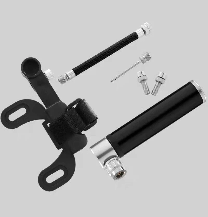 Portable Mini Aluminium Bike Pump - Image 5