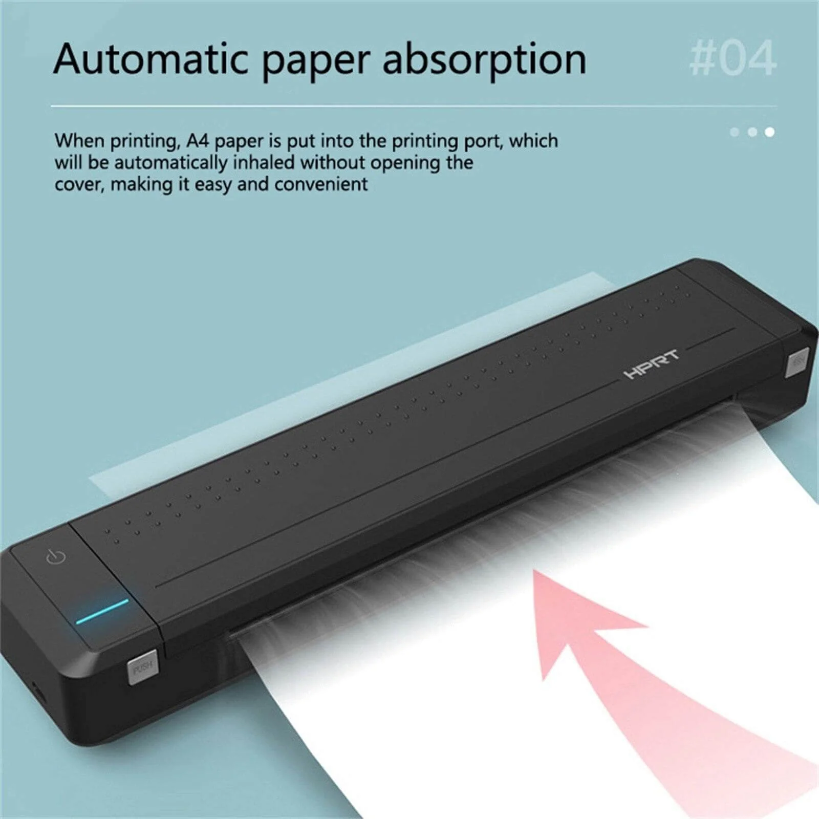 Portable Mini Bluetooth Thermal Printer with Built-in Battery - Image 7