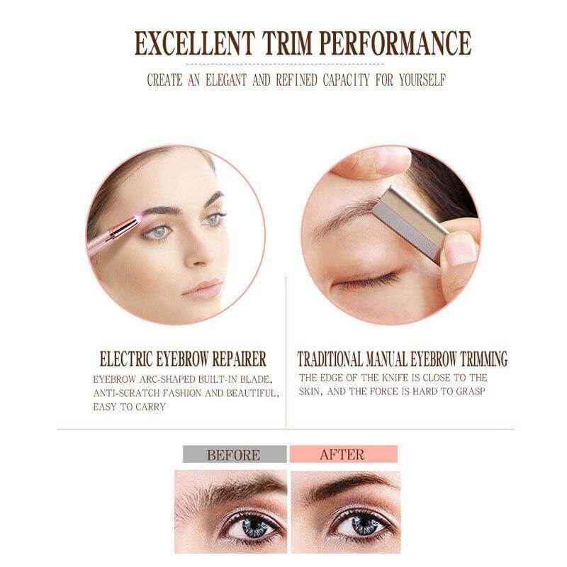 Portable Mini Eyebrow Epilator - Image 2