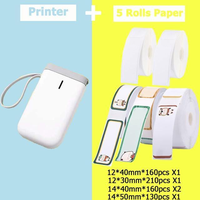 Portable Mini Wireless Label Pocket Printer - Image 18