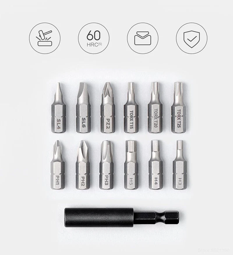 Portable Rechargeable Cordless Electric Screwdriver Set - Image 12