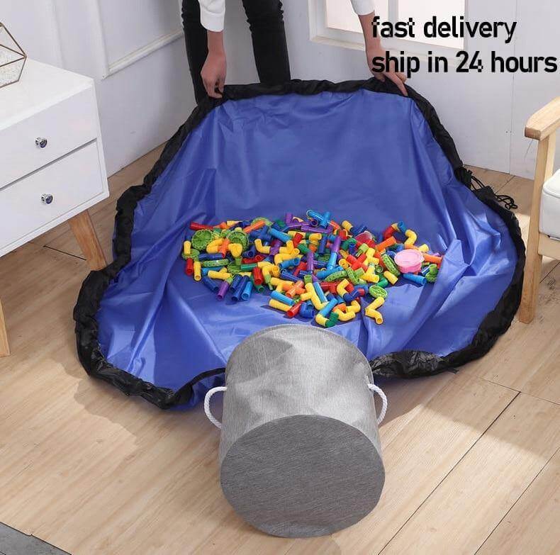 Portable Toy Easy Clean-up Storage Organizer Bag - Image 11