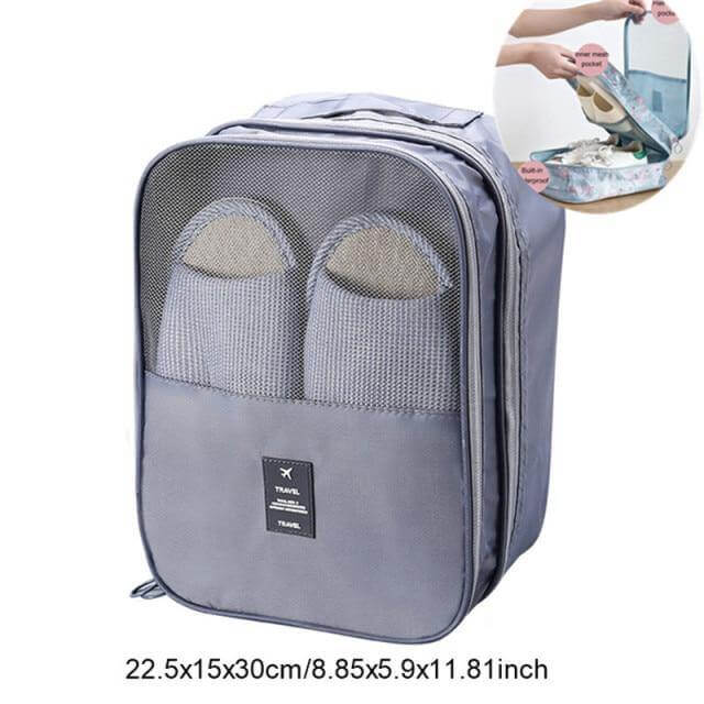 Portable Travel Shoe Clothes Storage Organizer Bag - Image 12