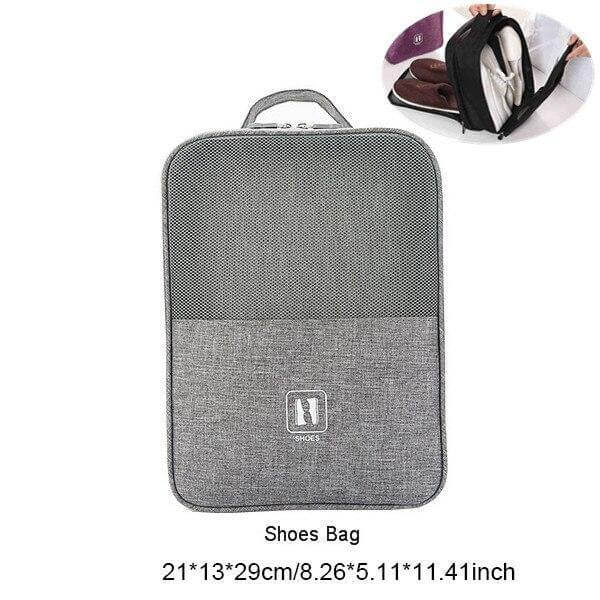 Portable Travel Shoe Clothes Storage Organizer Bag - Image 19