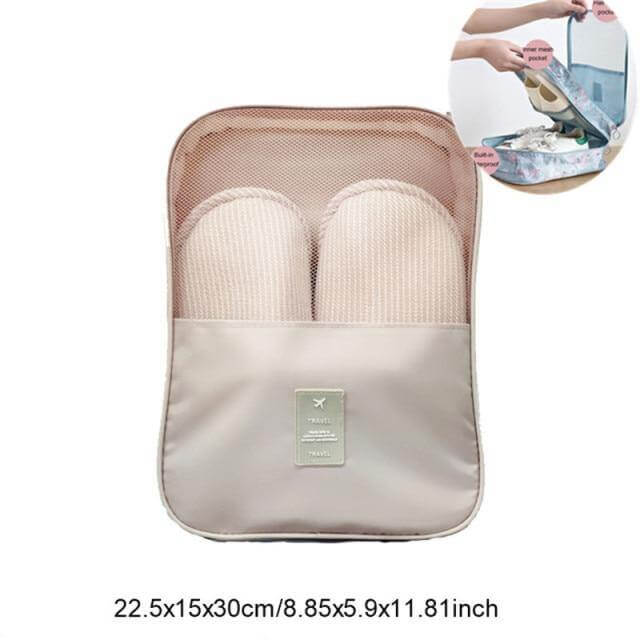 Portable Travel Shoe Clothes Storage Organizer Bag - Image 36