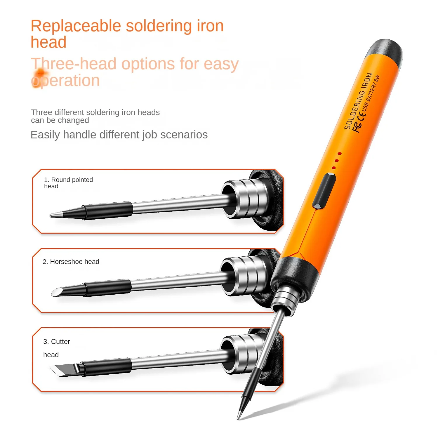 Portable USB Soldering DIY Iron Kit - Image 5