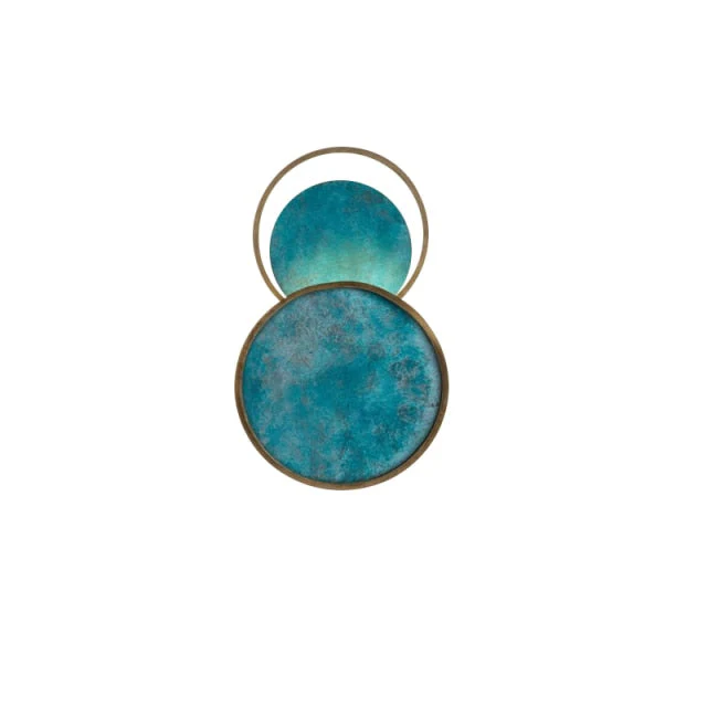 Post Modern Turquoise Elegant Wall Lamp - Image 4