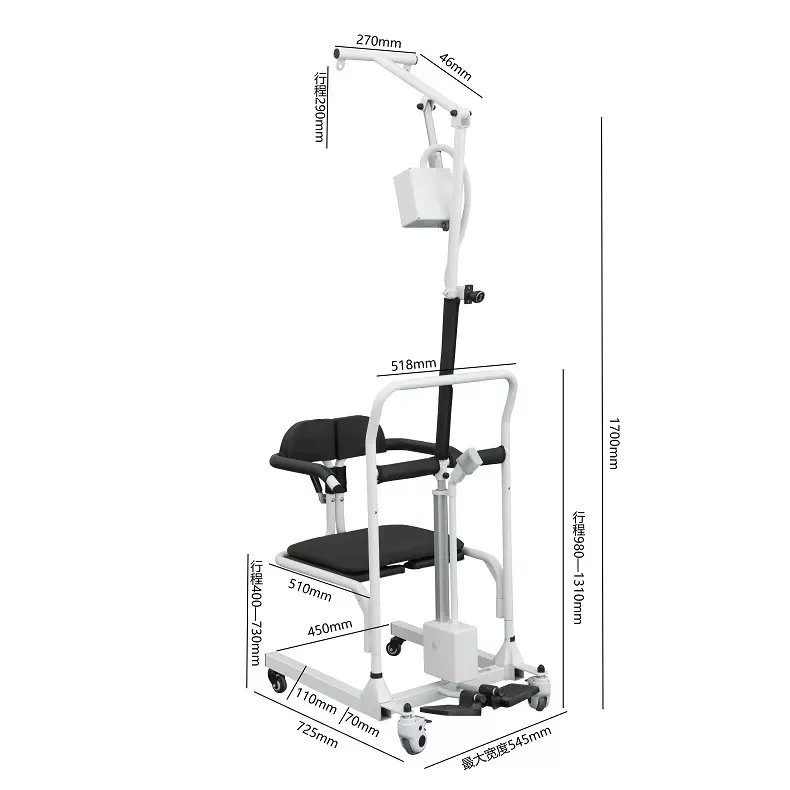 Power Lift Hydraulic Patient Chair - Image 10