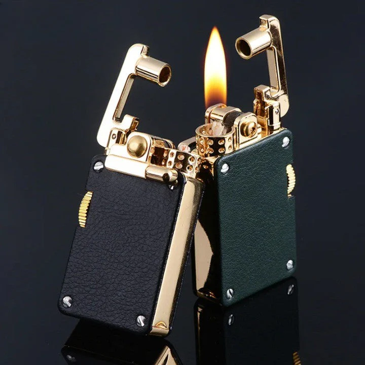 Premium Metal Gasoline Edge Kerosene Lighter - Image 5
