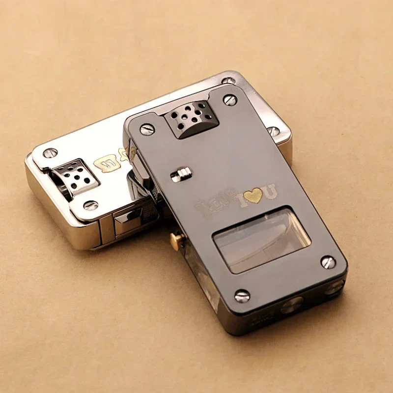 Premium Ruler Design Windproof Metal Lighter - Image 5