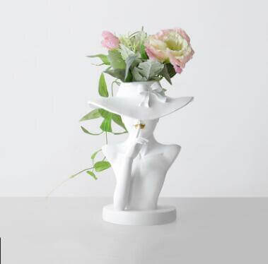 Pretty Woman Figure Flower Pot - Image 6