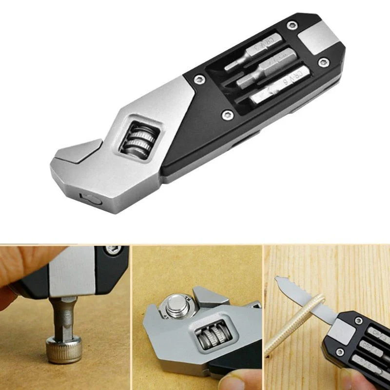 Pro Expert Foldable Stainless Steel Wrench Tool Set - Image 2