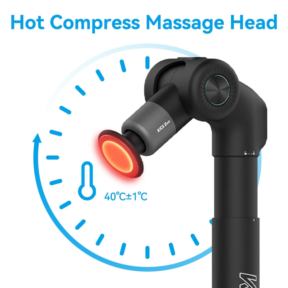 Pro Heating Foldable Massage Gun Set - Image 6