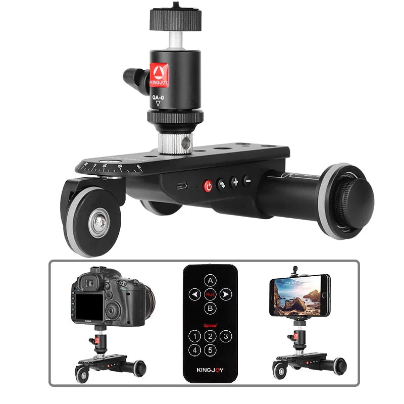Professional Remote Control Camera Slider Dolly Car - Image 4