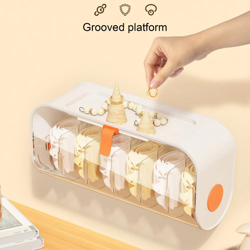 Punch-Free Wall Clothes Organizer Storage Box - Image 3