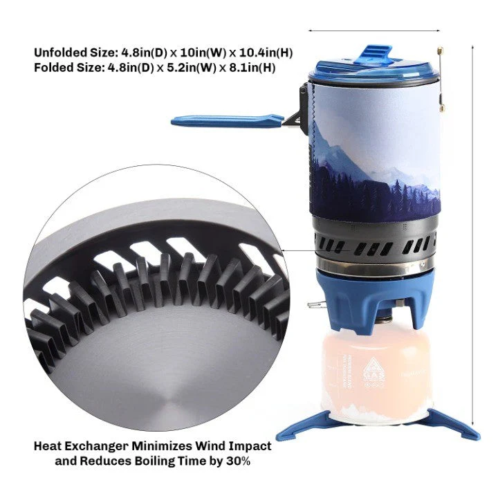 Quick Camp Fire Rapid-Heat Camping Stove - Image 3