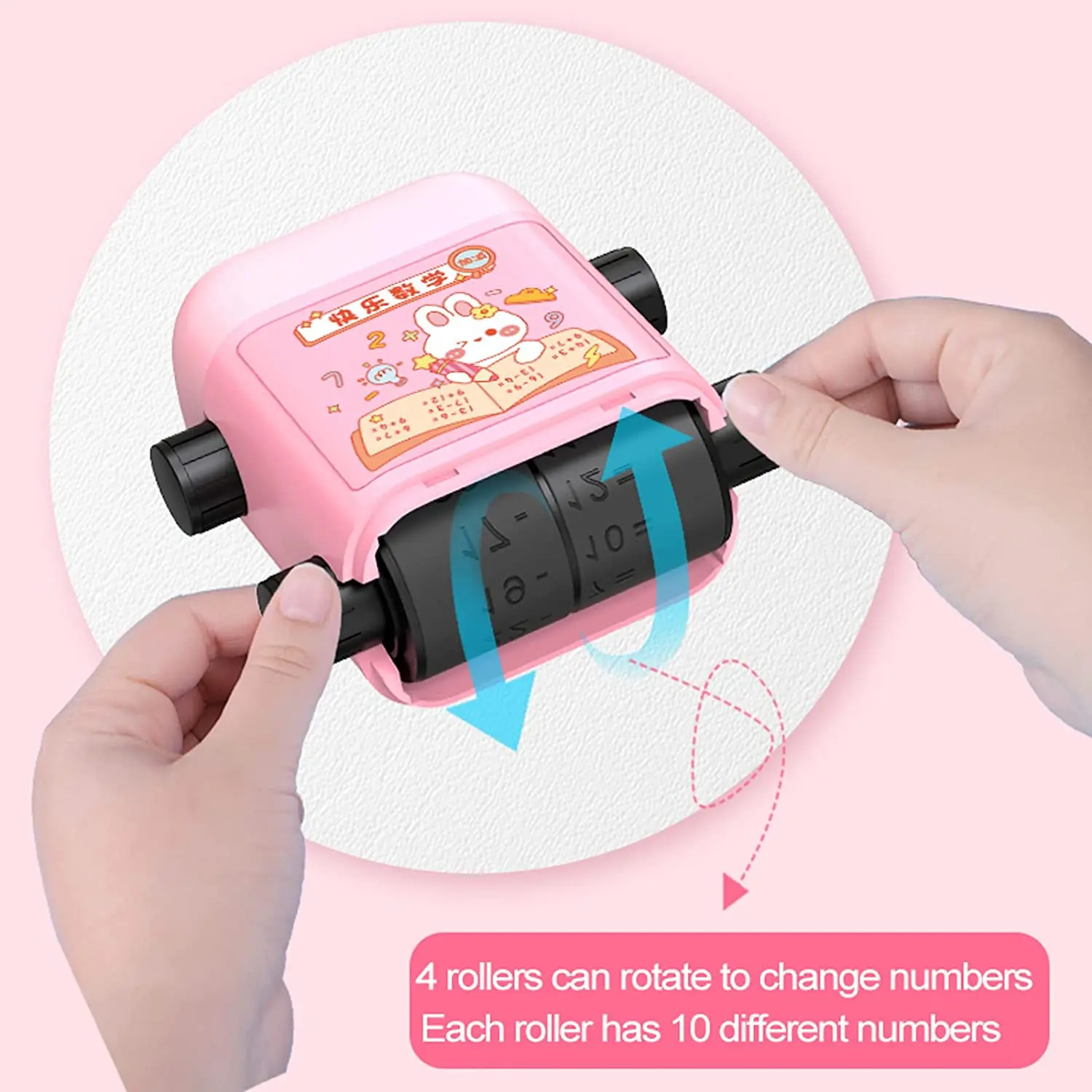 Quick Quiz Math Question Maker Roller Stamp - Image 6