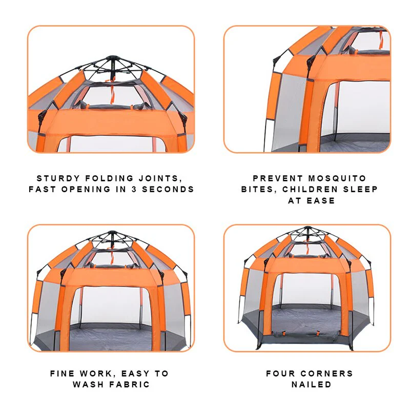 Quick Setup Outdoor Kids Playground Tent - Image 9