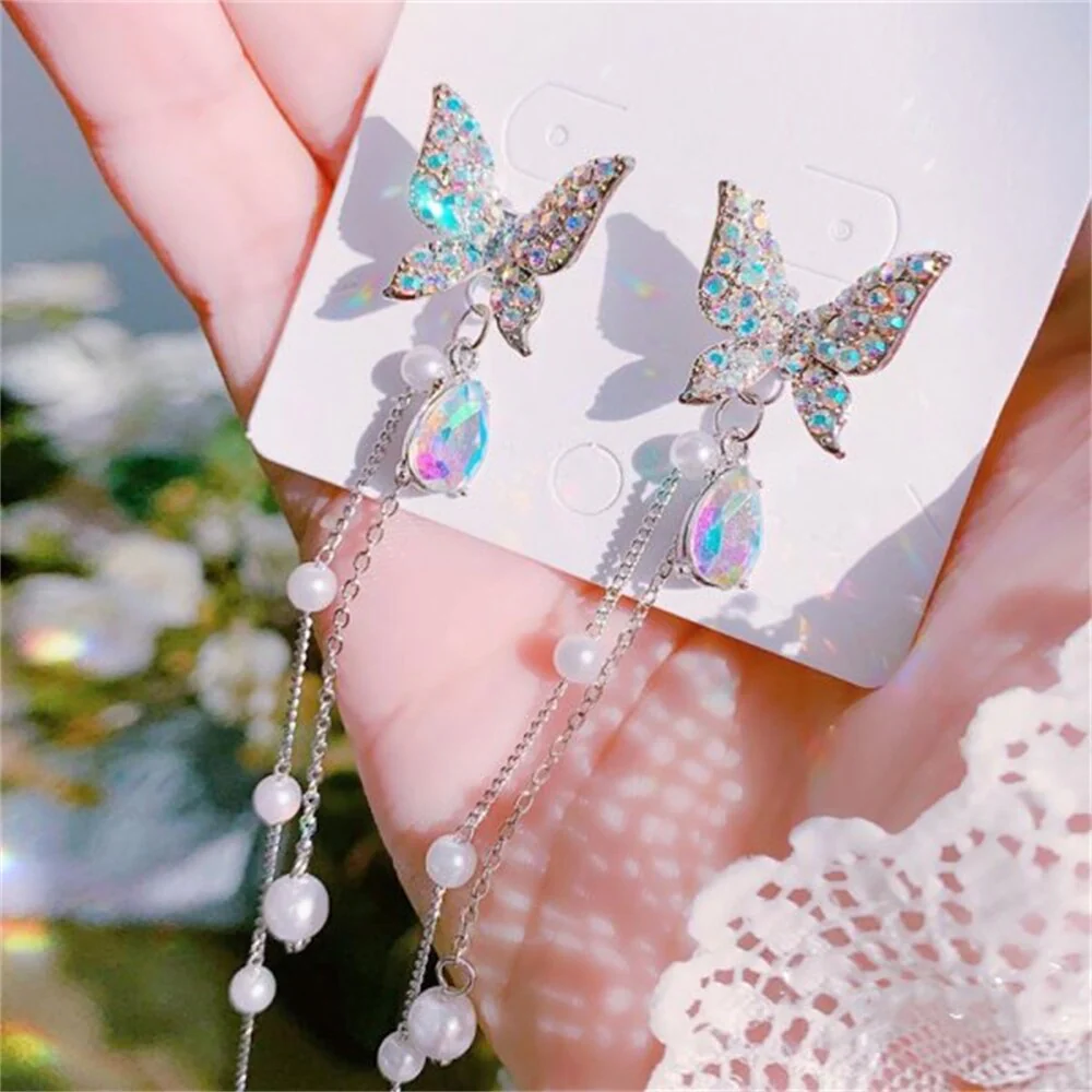 Radiance of Nature Butterfly Earrings - Image 5