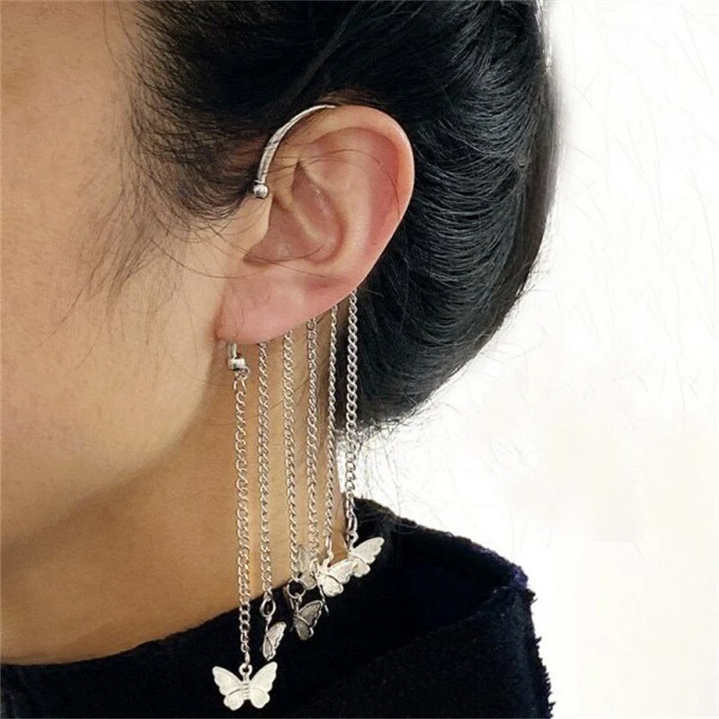 Radiance of Nature Butterfly Earrings - Image 8