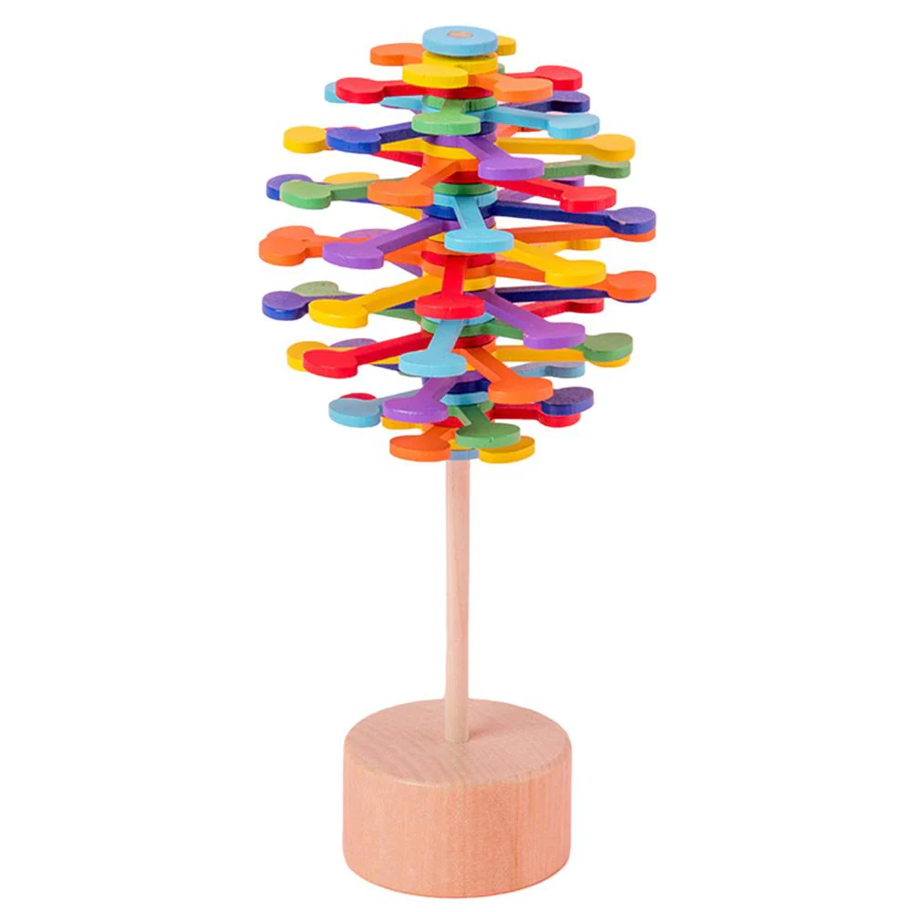 Rainbow Spiral Spin Anti-Stress Toy - Image 8